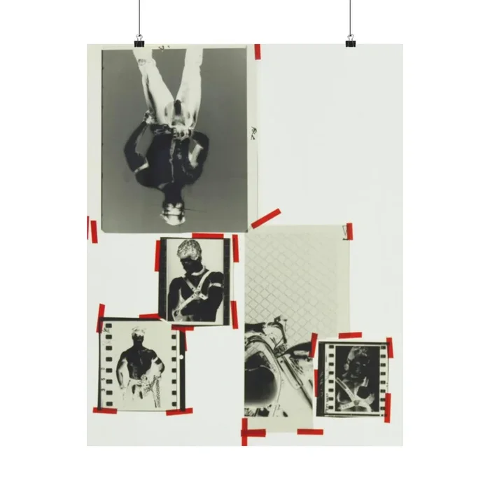 90S VINTAGE GAY PORN TRANSPARENCY Matte Vertical Poster #17