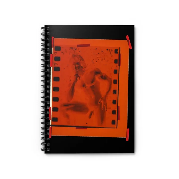 90S VINTAGE GAY PORN TRANSPARENCY Spiral Notebook – Reign Line