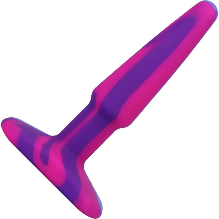 A-Turn Groovy Silicone 4 ” Anal Plug By Doc Johnson – Berry