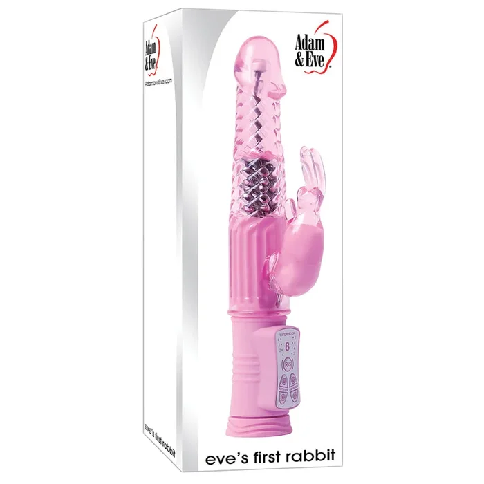 Adam & Eve Eves First Rabbit-Pink 9 “