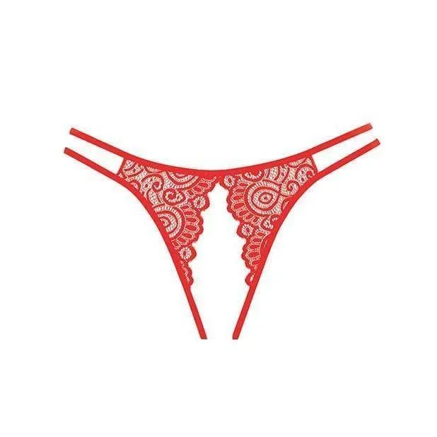 Adore Lovestruck Panty Red One Size
