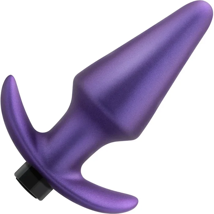 Anal Adventures Matrix Interstellar Silicone Rechargeable Vibrating Butt Plug By Blush – Astro Violet