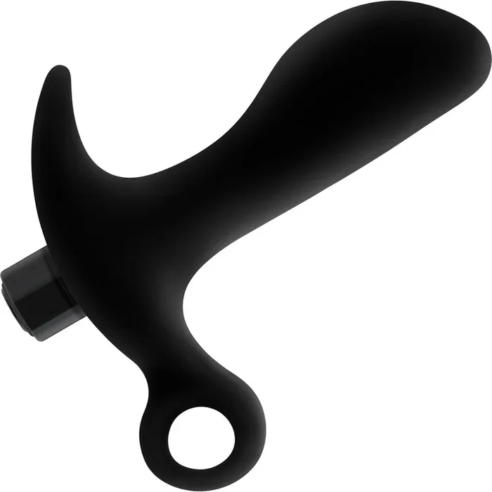 Anal Adventures Platinum Silicone Rechargeable Vibrating Prostate Massager 1 By Blush – Black