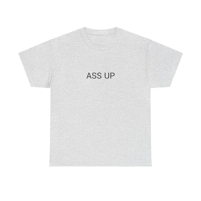ASS UP TEE BY CULTUREEDIT AVAILABLE IN 13 COLORS