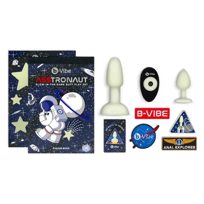 ASSTRONAUT GLOW-IN-THE-DARK BUTT SPIEL SET