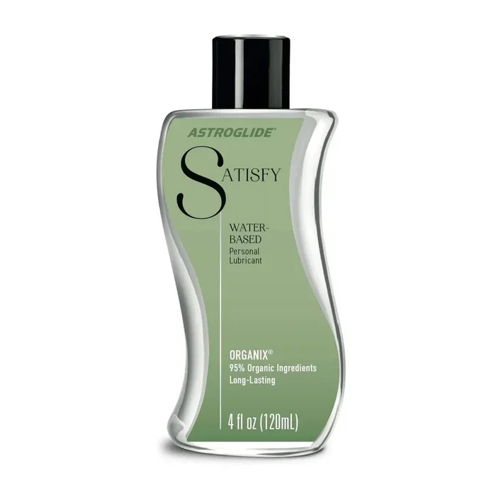 Astroglide Satisfy Organix Adult Retail Only Quality Lubricant 4 oz