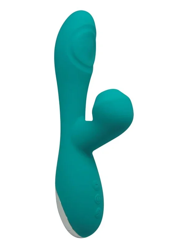 Awake Caribbean Shine Rechargeable Silicone Rabbit Vibrator