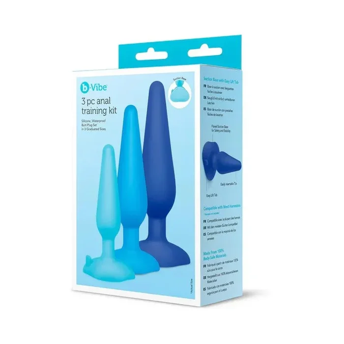 B-Vibe Anal Silicone Training Kit (3 Piece) –