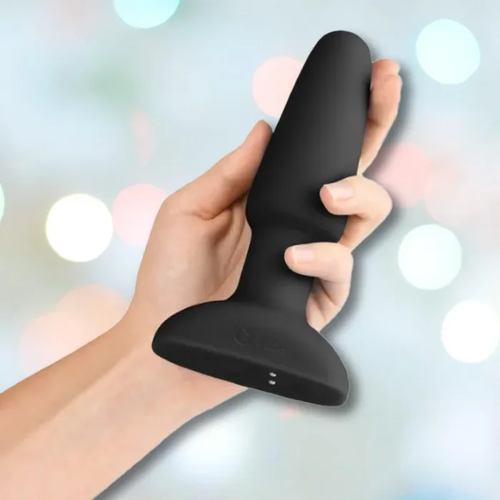 B-Vibe Rimming Plug 2 Hover Butt Plug – Black