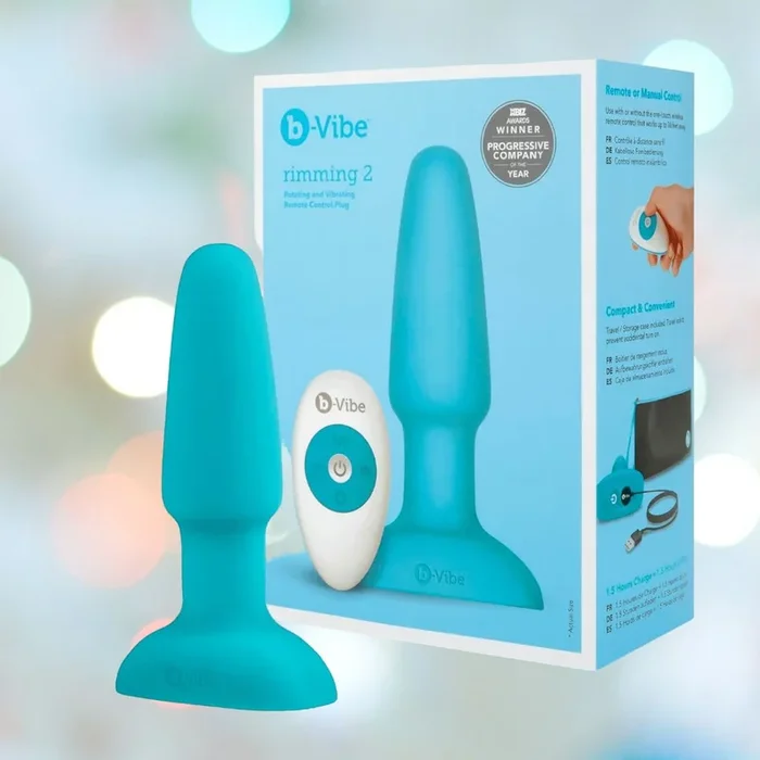 B-Vibe Rimming Plug 2 Vibrating Butt Plug