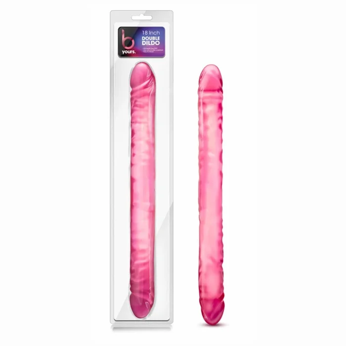 B Yours By Blush® | Pink 18-Inch Long Dildo