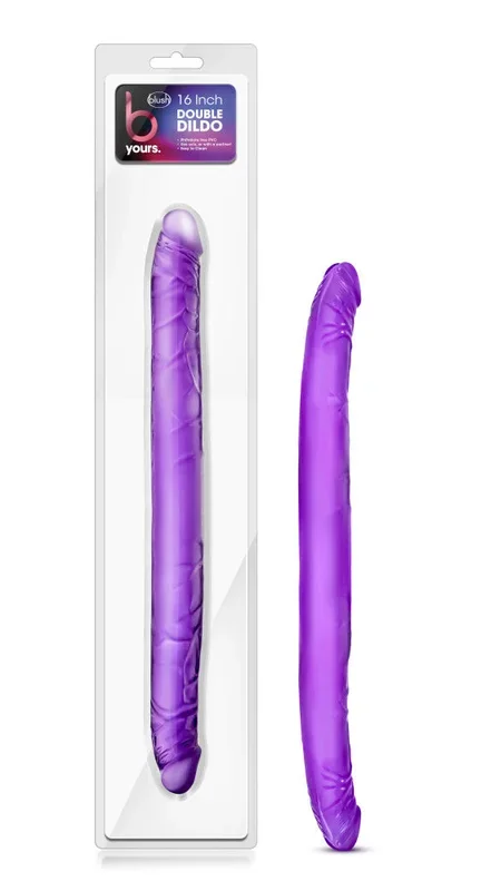 B Yours By Blush® | Purple 16-Inch Long Dildo