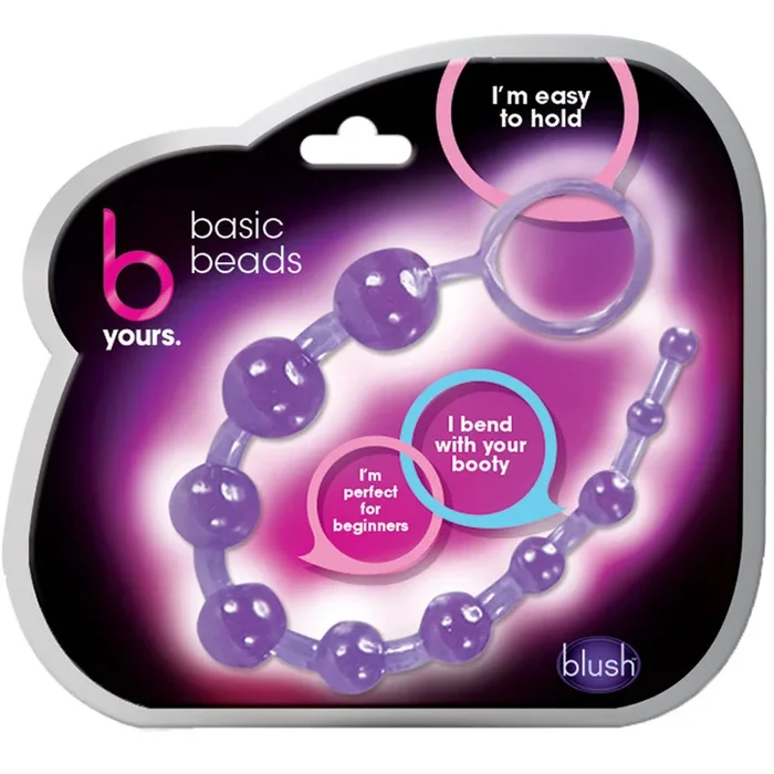 B Yours. Staple Beads-Purple