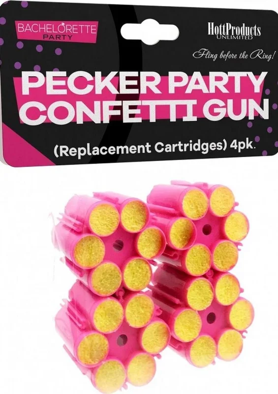 Bachelorette Party Pecker Party Confietti Gun Refills