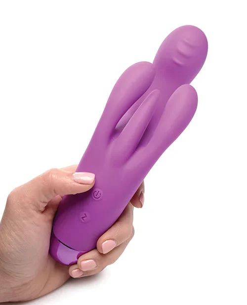 Bang! 10X Triple Rabbit Vibrator – Purple