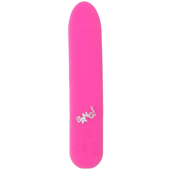 Bang! Flexible Tapered Silicone Bullet Vibe in Pink