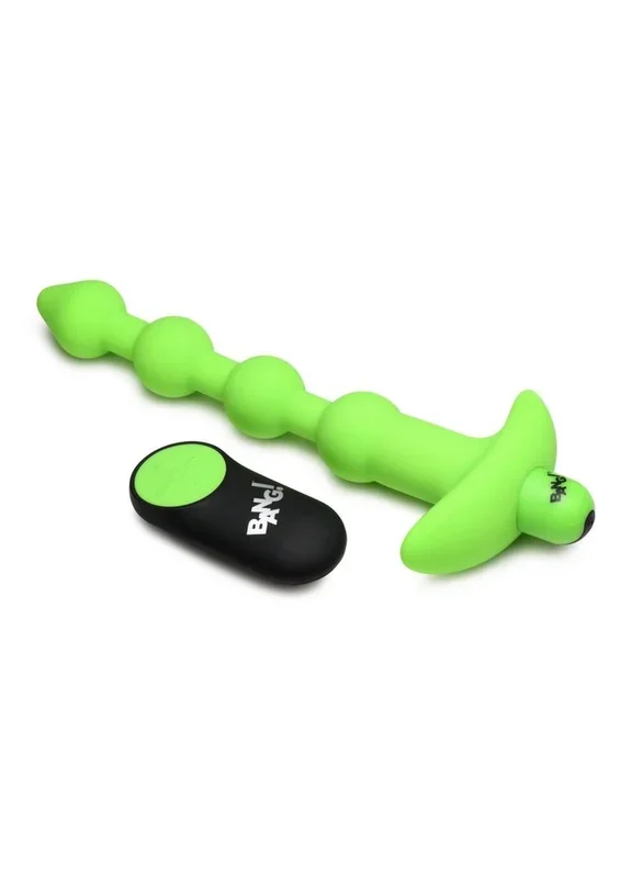Bang! Glow In The Dark Rechargeable Anal Beads