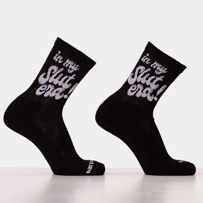 Barcode Berlin Fun Socks In My Slut Era Black White