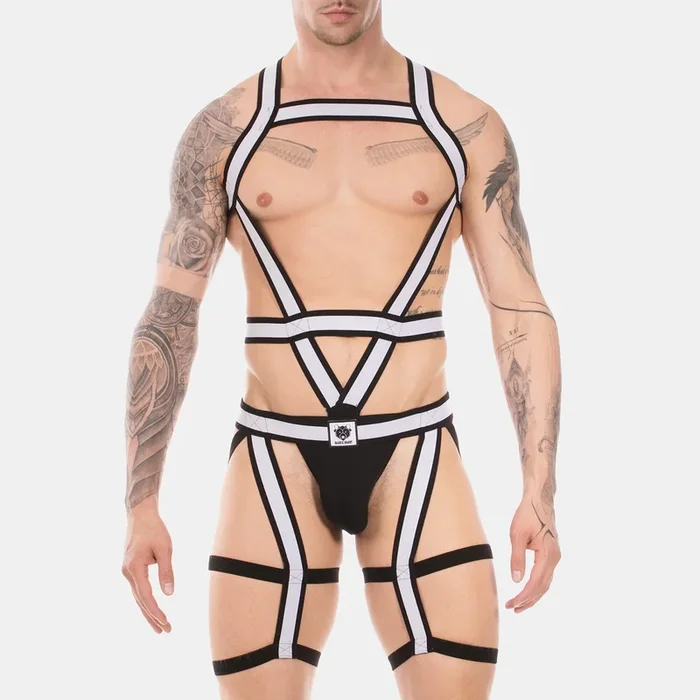 Barcode Berlin Harness Duo Javed White Black