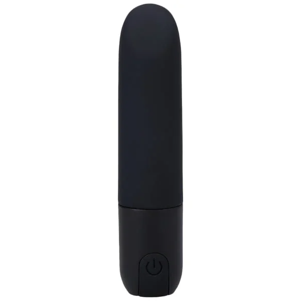 Beginner Classic Black Silicone Bullet Vibrator In a Bag