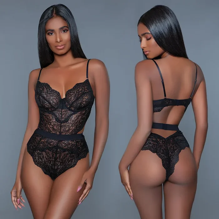 Bewicked Bettany Bodysuit-Black X-Orotund-Boxed