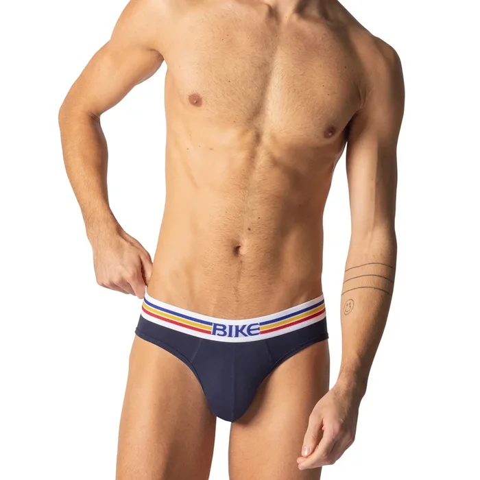 BIKE Stretch Cotton Brief Navy
