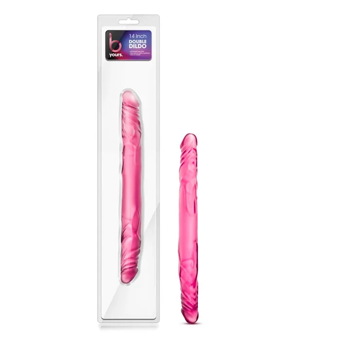 Blush B Yours 14 inward. Double Dildo Pink