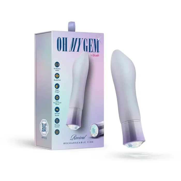 Blush Oh My Gem Revival Rechargeable Silicone G-Spot Vibrator