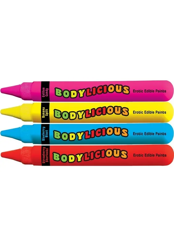 Bodylicious Body Pens Erotic Edible Body Paints Assorted Flavors and Colors