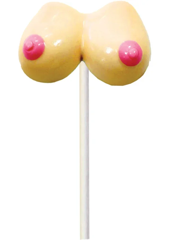 Boobie Pops Strawberry Lollipop Party Gag Gift