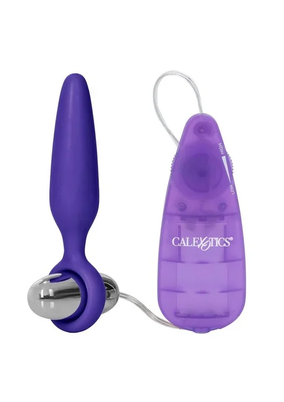 Booty Call Booty Glider Silicone Vibrate Butt Plug with Remote Control