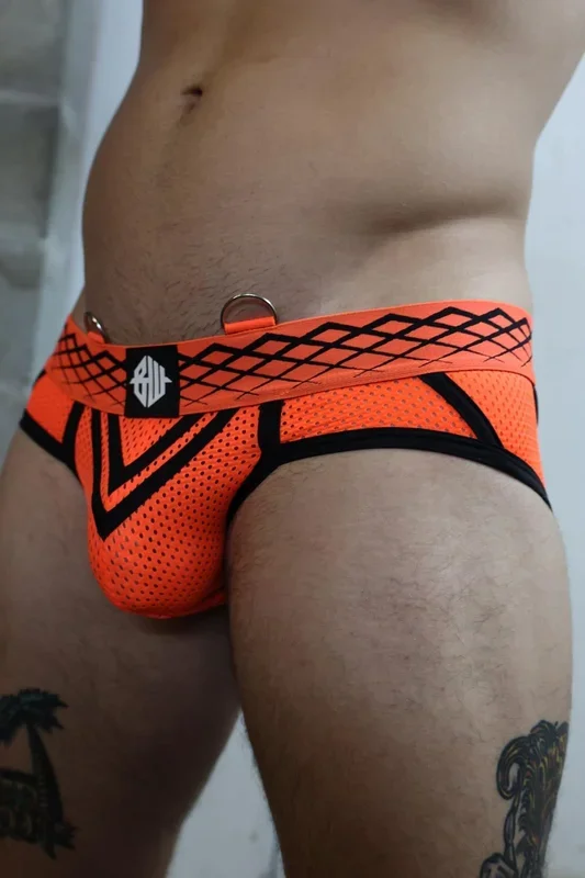 Breedwell Revolution Brief, Neon Orange