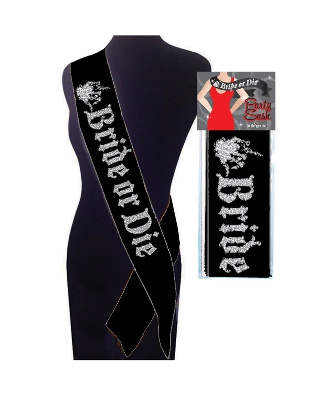 Bride or Die Sash – Sinister