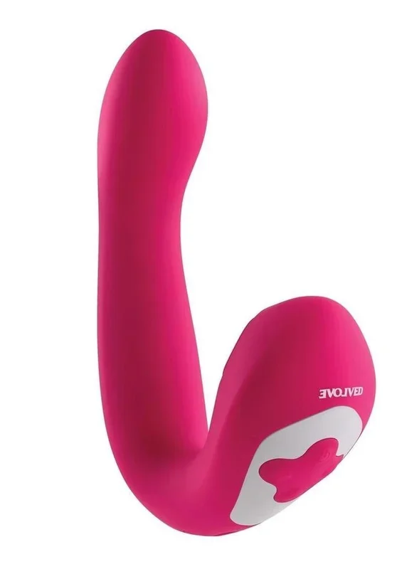 Buck Wild Rechargeable Silicone Dual Massager with Clitoral Stimulation