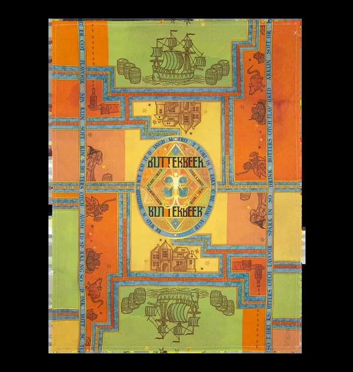 Butterbeer Tea Towel