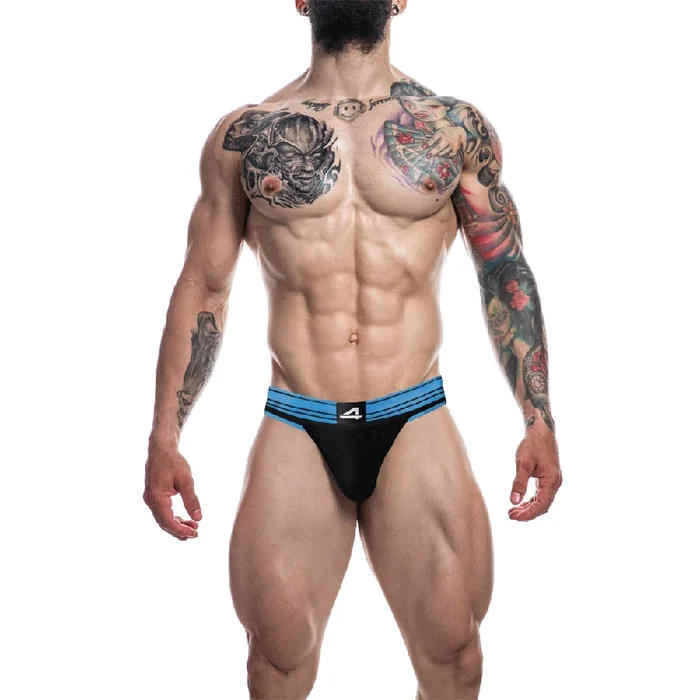 C4M Rugby Jockstrap – Electric Blue