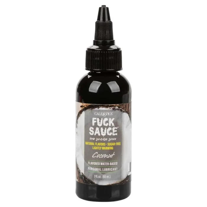 CalExotics Fuck Sauce Coconut Flavored Water-Free-Base Personal Lubricant