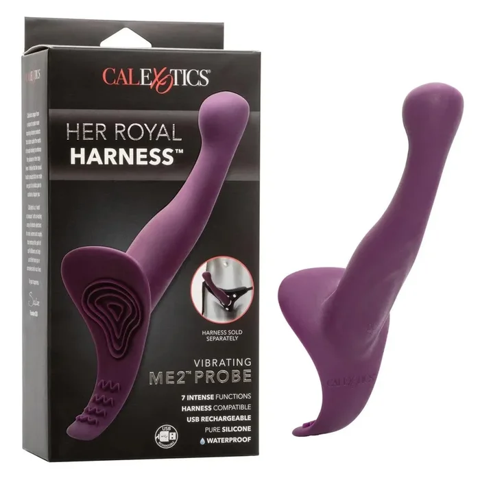 Calexotics Me2 Vibrating Silicone Strap-On