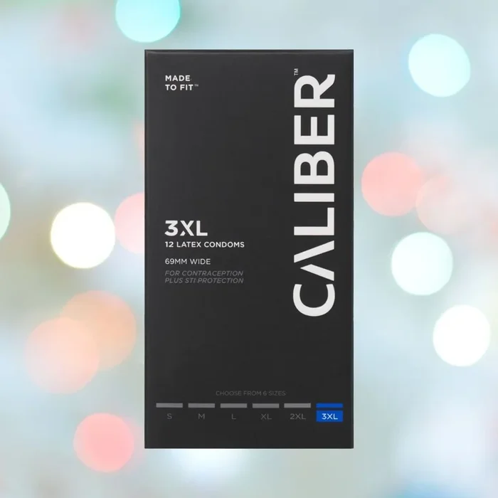 Caliber 3XL – Extra Large Condoms (69mm Wide)