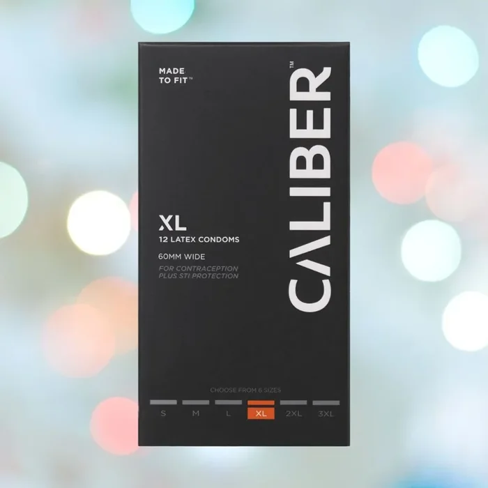 Caliber XL – Extra Large Condoms (60mm Wide)