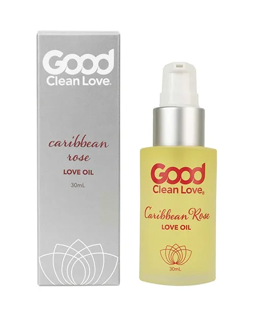 Caribbean Rose Love Oil 30ml – Scent-Adaptive Intimate Lubricant