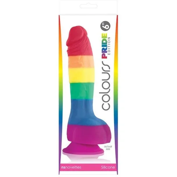 Colours Pride Edition 6 ” Dong w/Suction Cup