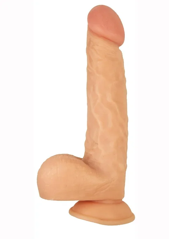 Commander Dongs Big Daddy Alpha Male 8″ Bendable Vanilla Dildo