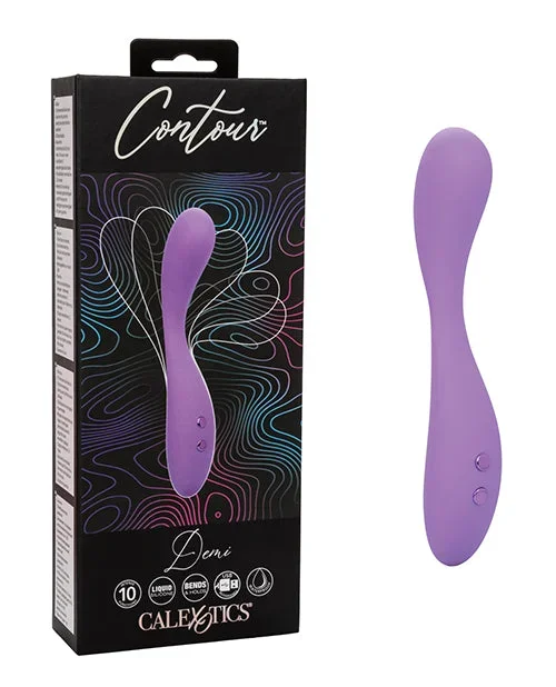 Contour Demi Flexible Massager – Purple