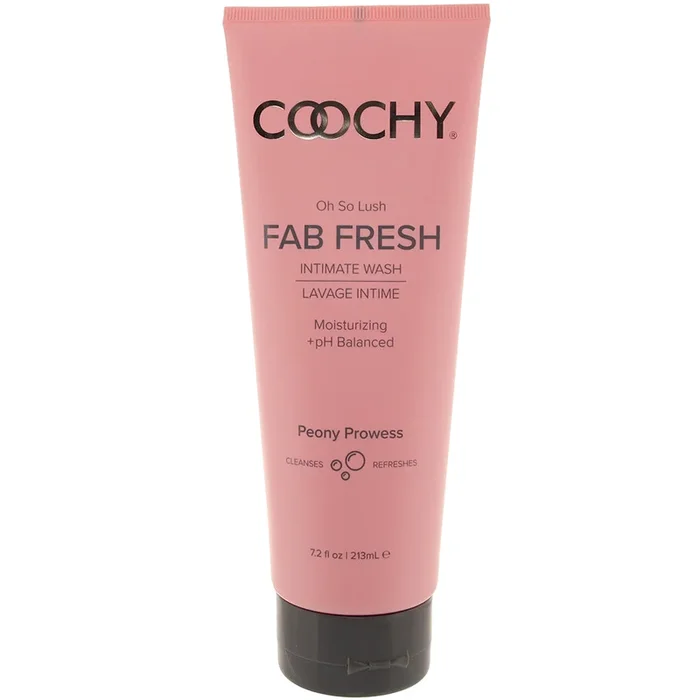 Coochy Fab Fresh Intimate Wash 7.2oz/213ml in Peony Prowess