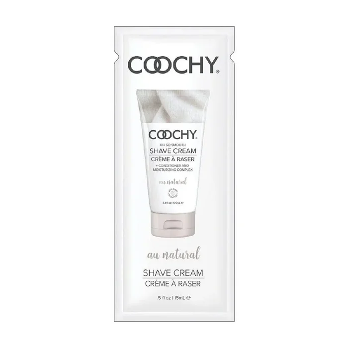 Coochy Shave Cream – Au Natural – 15 ml Foil
