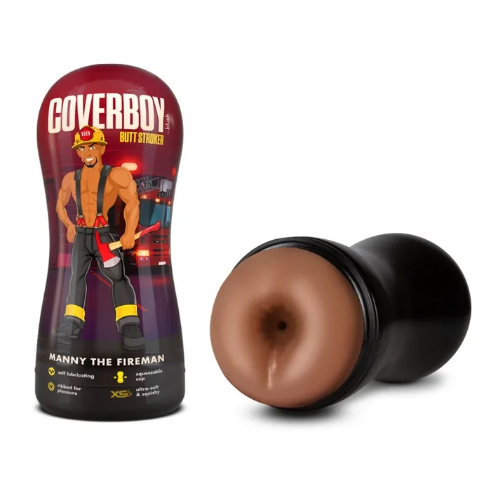 Coverboy™ By Blush® | Manny The Fireman Self Lubricating Realistic Tan Butt Stroker