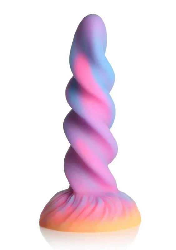 Creature Cocks Moon Rider Glow In The Dark Unicorn Silicone Dildo