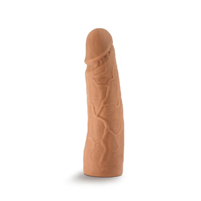 Curl on – 7 Inch Naturalistic Lock on Dildo – Mocha
