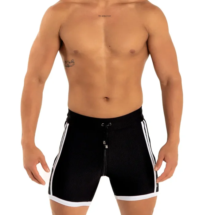 Dale Mas Kinky Skin Bike Short Black White